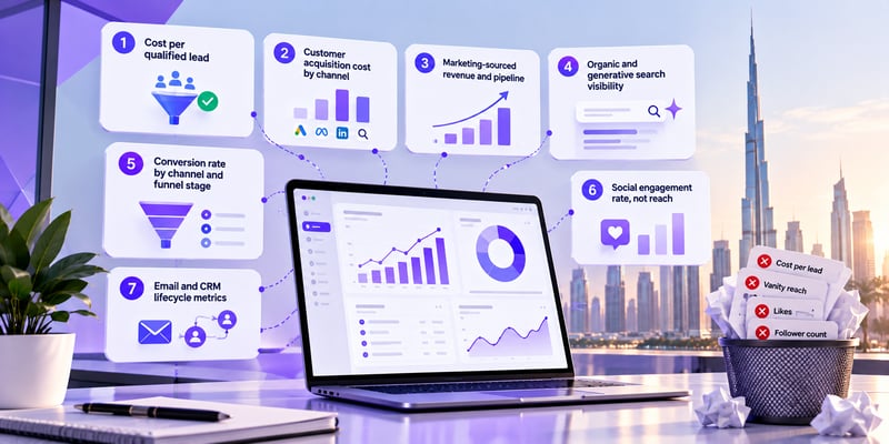 7 Digital Marketing Metrics to Track in 2026-2027 (And the Ones to Retire)